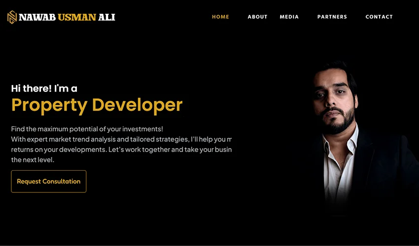 Portfolio Website Development